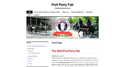 Desktop Screenshot of portperryfair.com